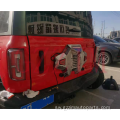 Bronco nyuma bumper na vipuri tairi